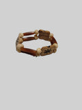 Bone Bracelet - Double Stranded Elastic