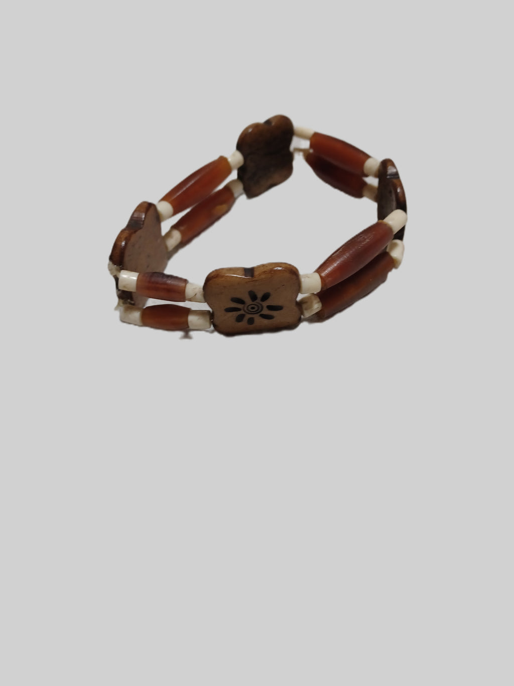 Bone Bracelet - Double Stranded Elastic