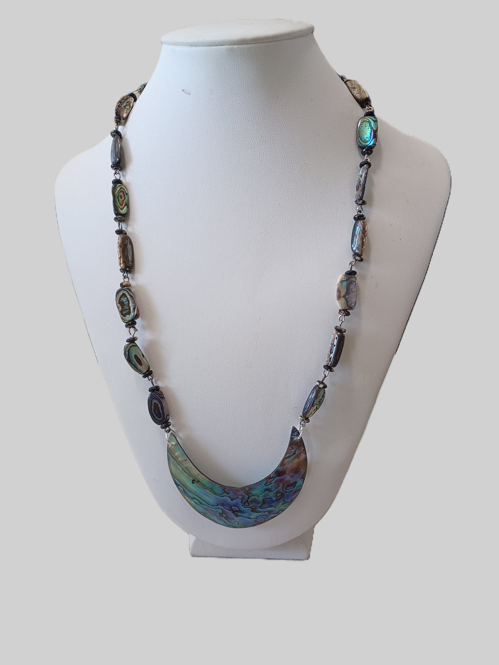 Shell Necklace - Nugget Paua Shell - Choice of Focal Design