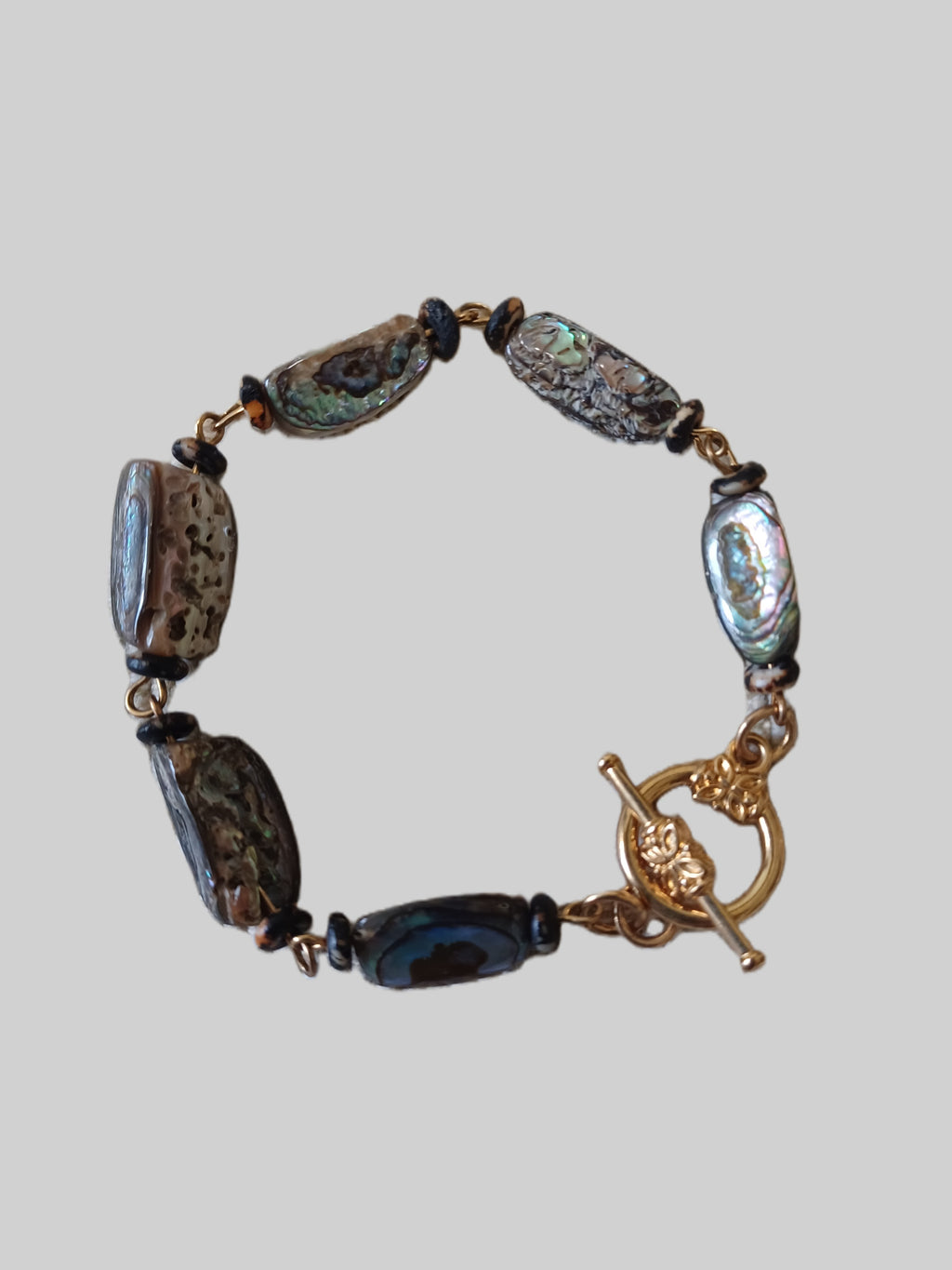 Shell Bracelet - Nugget Paua Shell