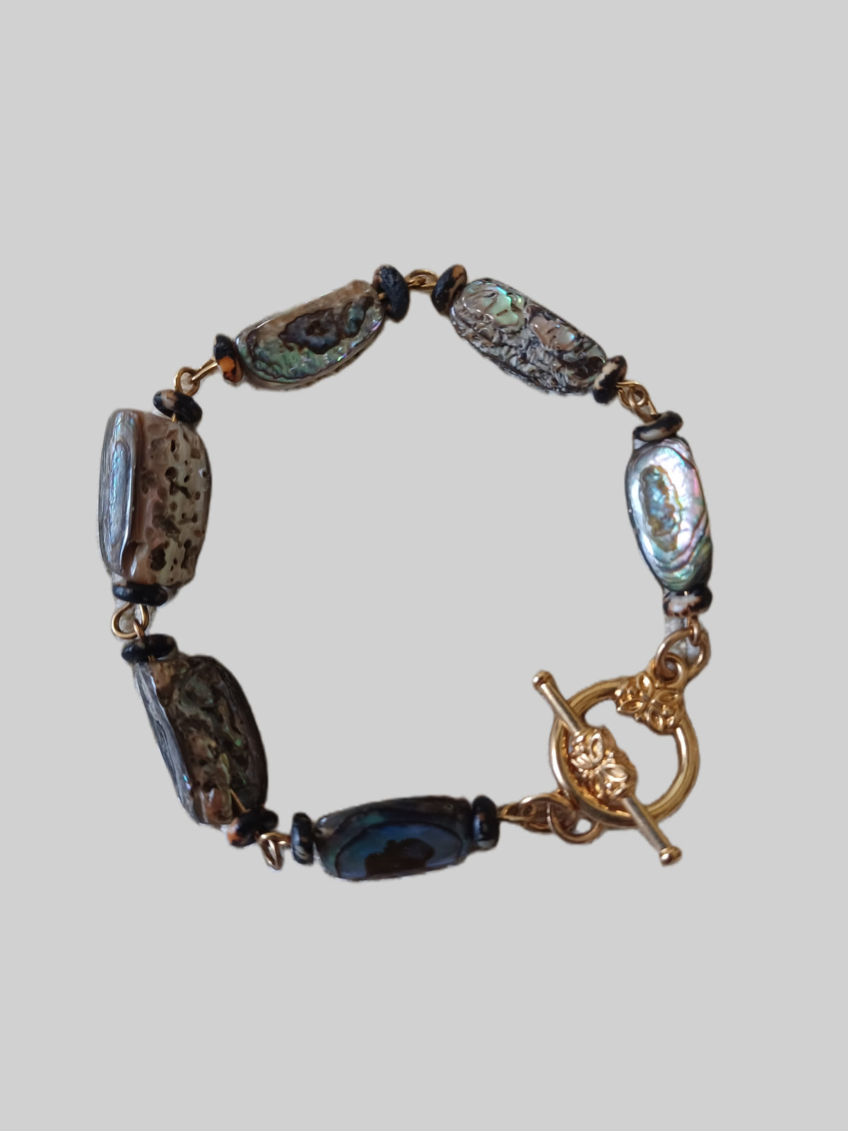 Shell Bracelet - Nugget Paua Shell
