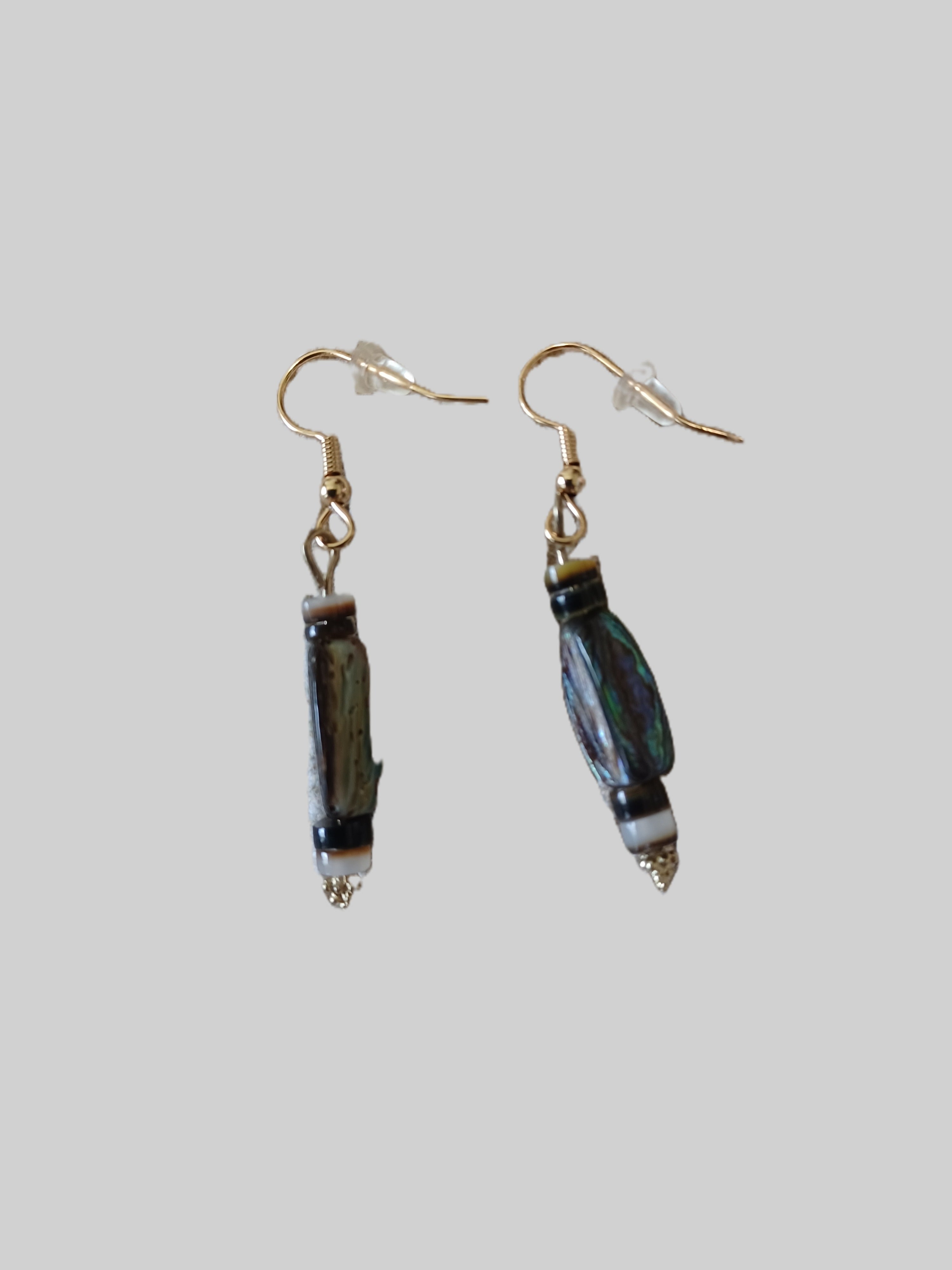 Shell Earrings - Nugget Paua Shell