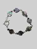 Shell Bracelet - Heart Paua Shell