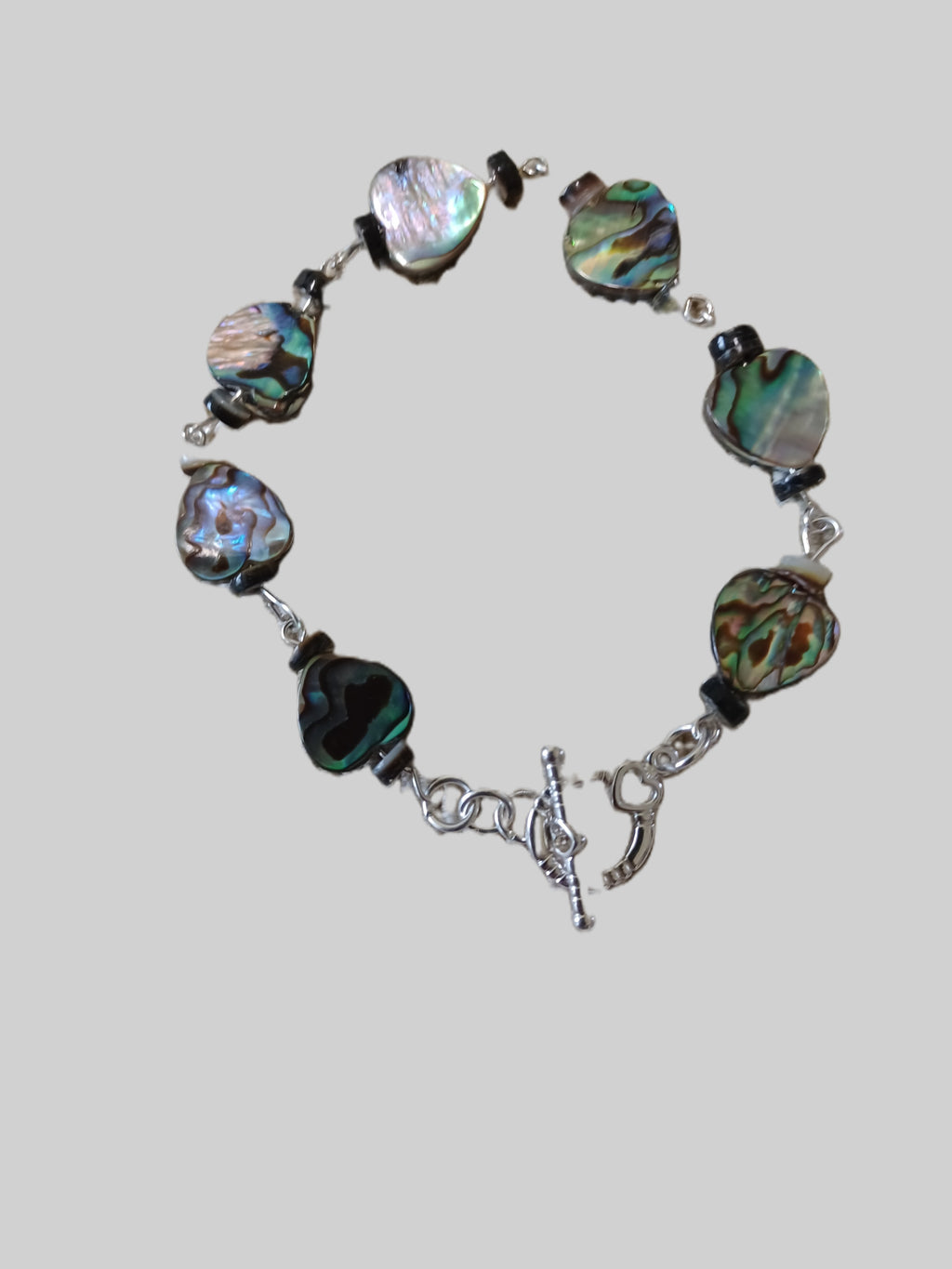 Shell Bracelet - Heart Paua Shell