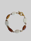 Bone Bracelet - 7-1/2" Gold Plated