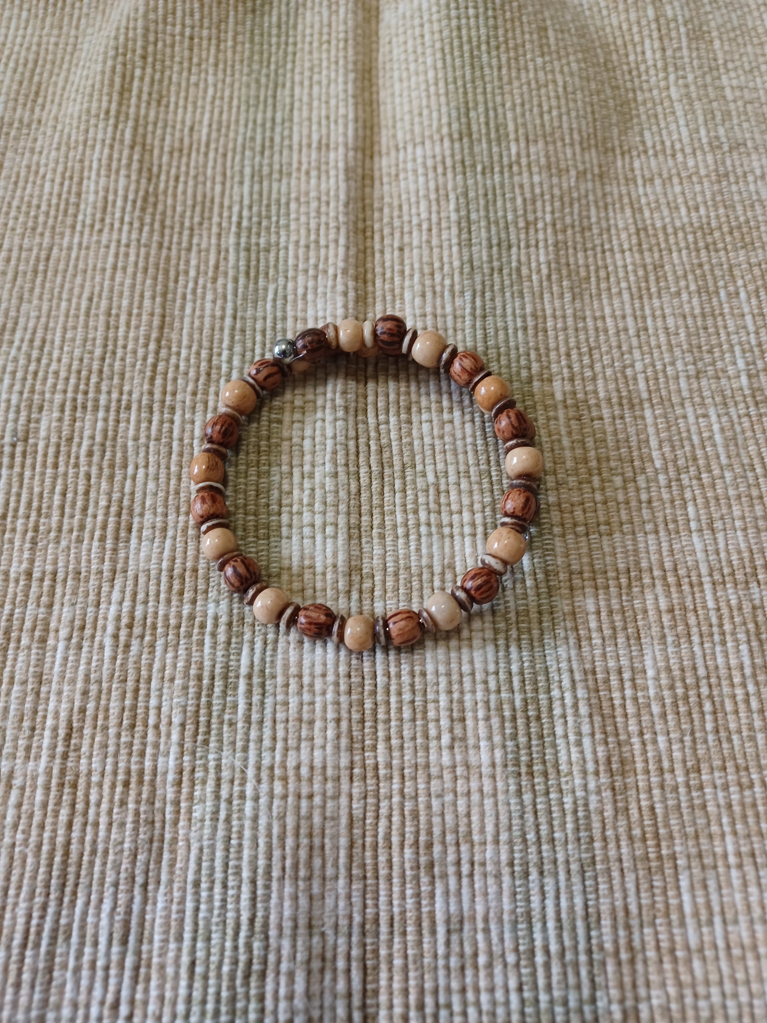 Bone and Wood Bracelet