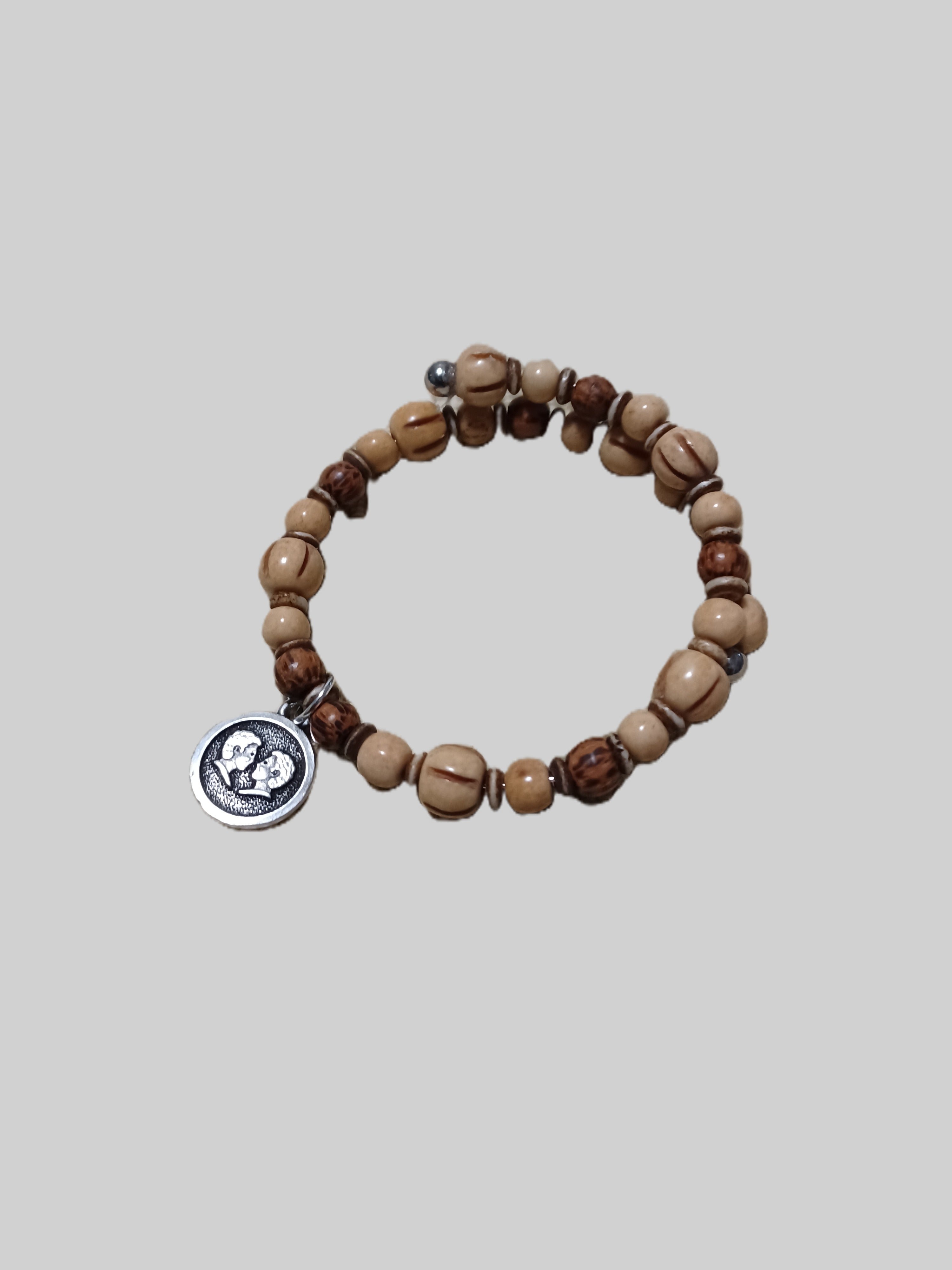 Bone Bracelet - Gemini Zodiac Sign